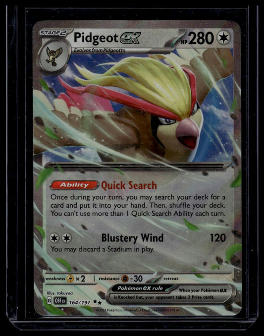 SV03: Obsidian Flames #164/197 Pidgeot ex