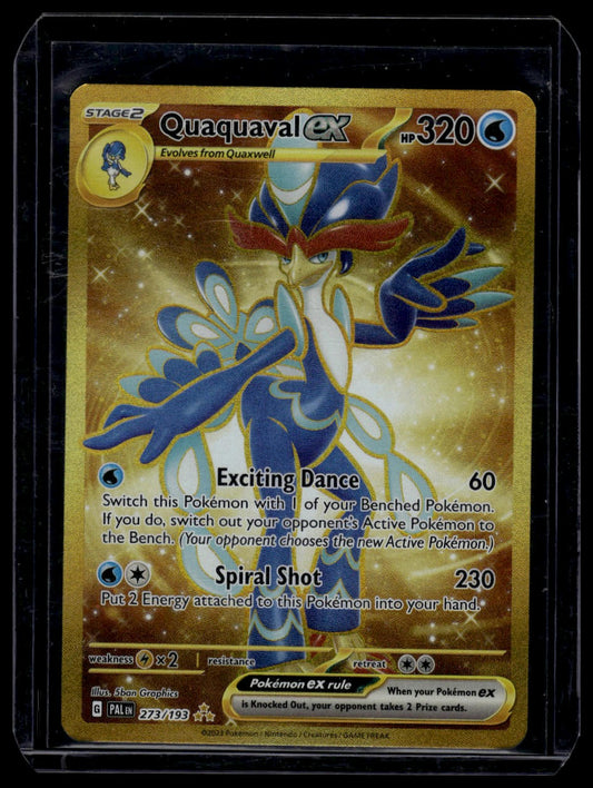 SV02: Paldea Evolved #273/193 Quaquaval ex - 273/193